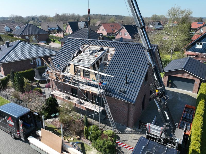 Dachausbau in Deinste